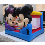 Mickey Minnie mouse inflatable jumping bouncer